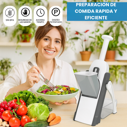 VeloCut™ – Rebanadora Profesional 3 en 1 para Cocina