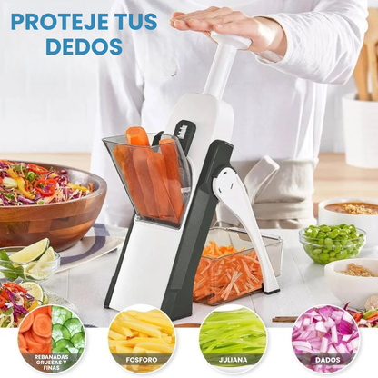VeloCut™ – Rebanadora Profesional 3 en 1 para Cocina