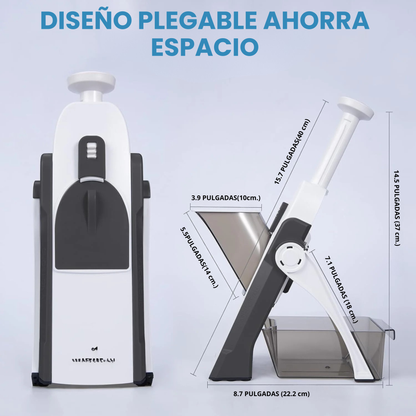 VeloCut™ – Rebanadora Profesional 3 en 1 para Cocina