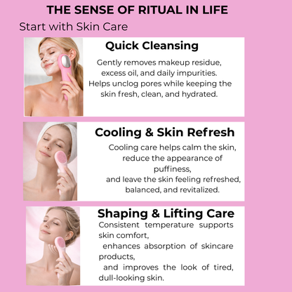 Tired skin: Cleansing and radiance in 2 minutes.
